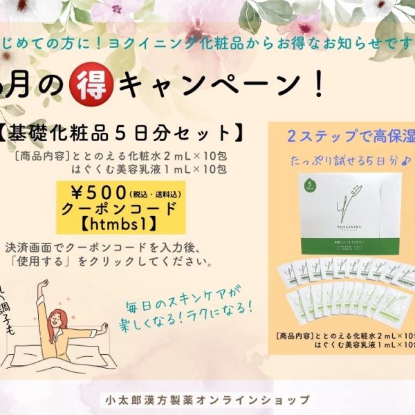 ６月キャンペーン【５日分セット】