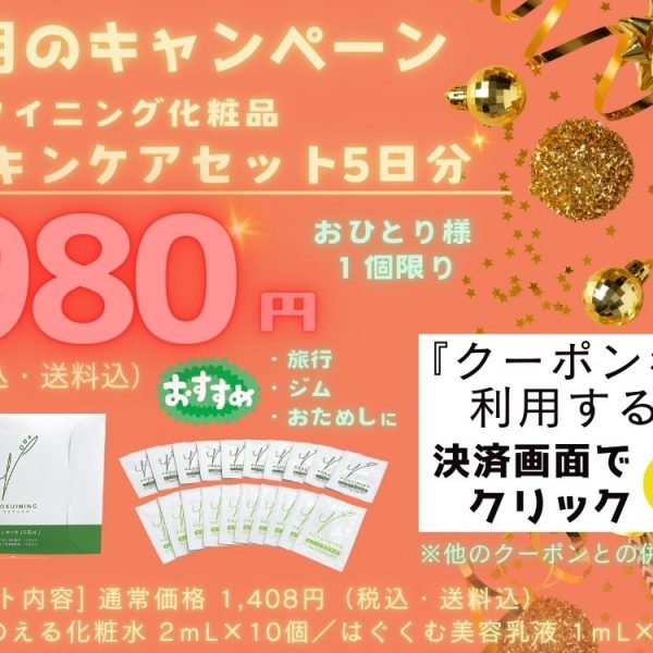 １月キャンペーンのお知らせ